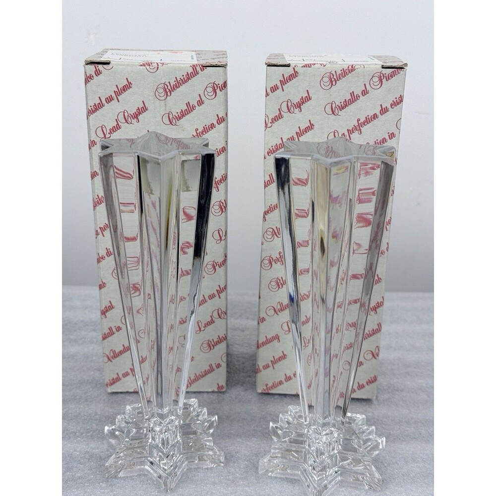 Nachtmann Leuchter Starlight 2 Crystals  Germany Vintage